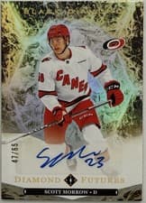 2024-25 Upper Deck Black Diamond Diamond Futures Autograph Parallel Scott Morrow #BDF-MO card