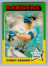 2024 Topps Heritage 1975 Topps In 3D Corey Seager #753D-25 card
