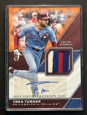 2026 Topps Major League Material Autographs Trea Turner #MLM2-TT card
