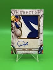 2025 Topps Inception Inception Autograph Jumbo Patch Roki Sasaki #IAJP-RS card