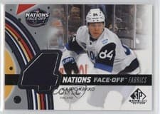 2025-26 SP Game Used 2025 4 Nations Face-Off Fabrics Kaapo Kakko #4N-KK card