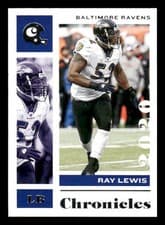 Ray Lewis 2020 Panini Chronicles card