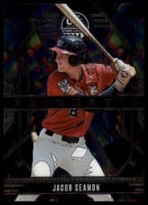 2026 Panini Stars & Stripes Prizm Prizmatic Jacob Seamon #16 card