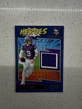 2025 Panini Absolute Absolute Heroes Memorabilia J.J. McCarthy #AHM-JMY card