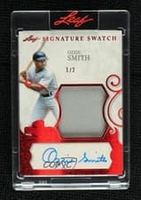 2025 Leaf Spectacular Baseball Signature Swatch Ozzie Smith #SS-OS1 card