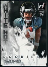 2025 Donruss White Hot Rookies Travis Hunter #WHR-TVH card