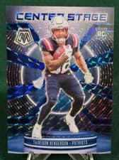 2025 Panini Mosaic Center Stage Mosaic TreVeyon Henderson #19 card