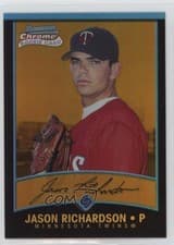 Jason Richardson 2001 Bowman Chrome card