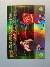 Nathan MacKinnon / Dylan Larkin 2024-25 Upper Deck Gaming PVP card