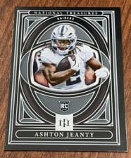 2025 Panini National Treasures Treasure Hunt Silver Ashton Jeanty #9 card