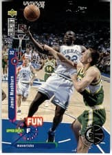 Jamal Mashburn 1995-96 Collector's Choice Base Set card