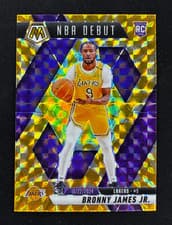 Bronny James Jr. 2024 Panini Mosaic card