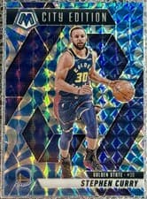 Stephen Curry 2024 Panini Mosaic card