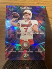 2025 Bowman University Chrome Physical Education Refractor Miller Moss #PE-5 card