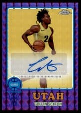 2024-25 Topps Chrome 1973 Topps Autographs Collin Sexton #73TA-CS card