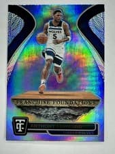 2024-25 Panini Totally Certified Franchise Foundations Anthony Edwards #4 card