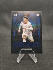 Antonio Nusa 2024 Topps Merlin UEFA Mystic Nights card