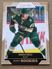 Marco Rossi 2022 Upper Deck O Pee Chee Glossy card