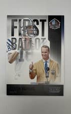 Peyton Manning 2022 Panini Score First Ballot card