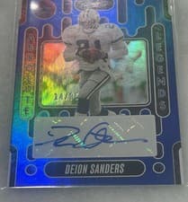 2024 Panini Absolute Absolute Legends Signatures Deion Sanders #ALS-DSS