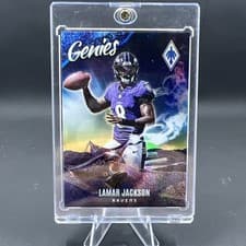 2025 Panini Phoenix Genies Lamar Jackson #21 card