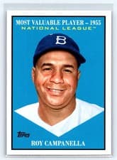2025 Topps Update Most Valuable Roy Campanella #MV-38 card
