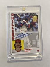 2025 Topps Archives Fan Favorite Autographs 1984 Bryson Stott #84FFA-BST card