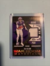 2025 Panini Absolute War Room Materials Tai Felton #WRM-TFN card
