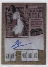 Boogie Fland 2024-25 Bowman University Chrome Final Exam Autographs card