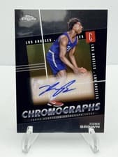 Kobe Brown 2024-25 Topps Chrome Chromographs card
