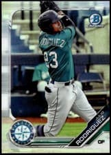 Julio Rodriguez 2019 Bowman Draft Chrome card