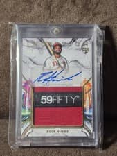 2025 Topps Inception Inception Autograph Jumbo Relic Hat Rece Hinds #IAJH-RHI card