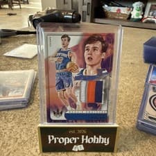 2024-25 Panini Court Kings Rookie Swatches Tyler Kolek #RJS-TKL card