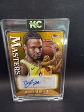 2024-25 Finest Masters Autographs Bronny James Jr. #MA-BJ card