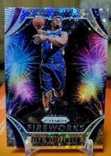 2019 Panini Prizm Fireworks Zion Williamson Fast Break #26 card