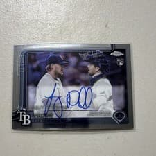 2025 Topps Chrome Update Rookie Debut Autographs Logan Driscoll #CRDA-LDR card