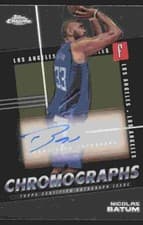 Nicolas Batum 2024-25 Topps Chrome Chromographs card