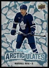 2024-25 Upper Deck Ice Arcticulates Marshall Rifai #AT-53 card