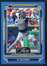 2025 Panini Three and Two Base Set JC Escarra #85 card