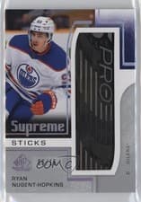 2024-25 SP Game Used Supreme Sticks Ryan Nugent-Hopkins #SP-RN card
