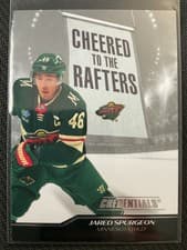 2024-25 Upper Deck Credentials Cheered to the Rafters Jared Spurgeon #CR-JS card