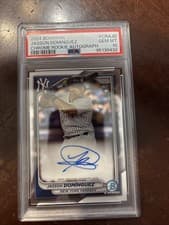 2024 Bowman Chrome Rookie Autographs Jasson Domínguez #CRA-JD card