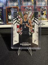 2025-26 Topps Woven Wonders Relics Victor Wembanyama #WW-VW card