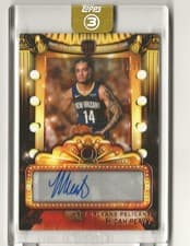 2025-26 Topps 3 Next Feature Signatures Micah Peavy #NF-MP card
