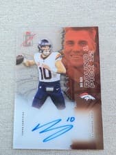 2025 Topps Signature Class Veterans Class Crystal Clear Autographs Bo Nix #VCCCA-BN