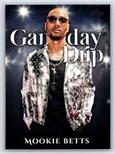 2025 Topps Gameday Drip Mookie Betts #GD-1 card