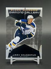 2025-26 Upper Deck Black Diamond Diamond Gallery Jimmy Snuggerud #DG-JS card