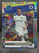 Raphinha 2020 Panini Chronicles Donruss Rated Rookies Premier League card