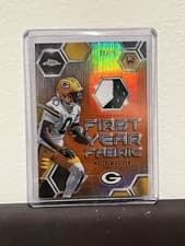 2025 Topps Chrome First Year Fabric Matthew Golden #FYF-MG card