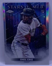 Oneil Cruz 2022 Topps Update Stars of MLB Chrome card